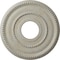 Ekena Millwork Valeriano Medallion (Canopies up to 6 1/4"), 12 1/8"OD x 3 5/8"ID x 3/4"P, Pot of Cream Crackle CM12VAPCC - alternate 1